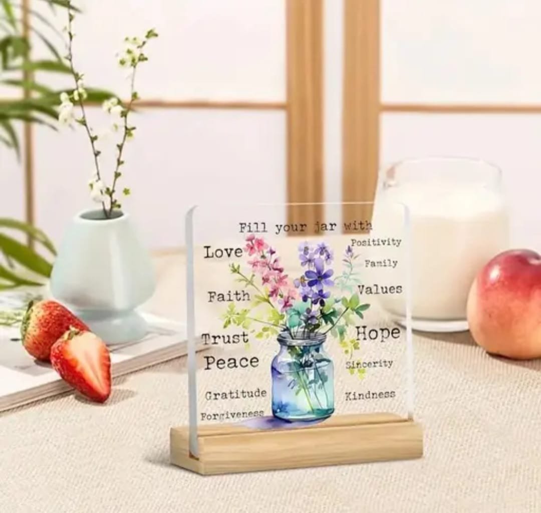 motivational-quote-acrylic-stand-sunlight together forever gold mirror keepsake personalized couple gift (2.5")